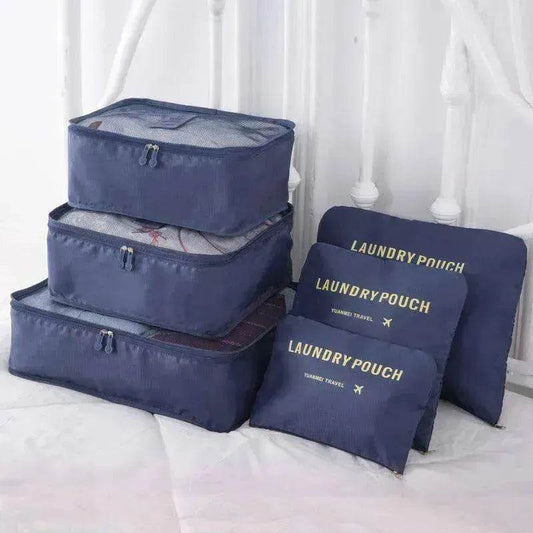 6 Pcs Travel Storage Bag Set For Clothes - Velora