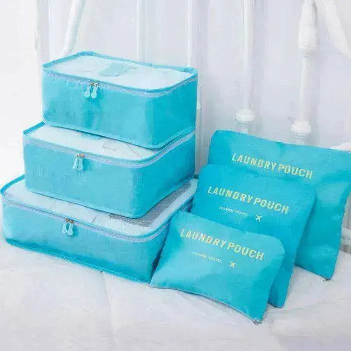 6 Pcs Travel Storage Bag Set For Clothes - Velora