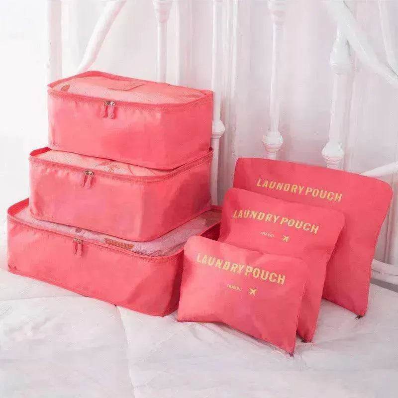 6 Pcs Travel Storage Bag Set For Clothes - Velora