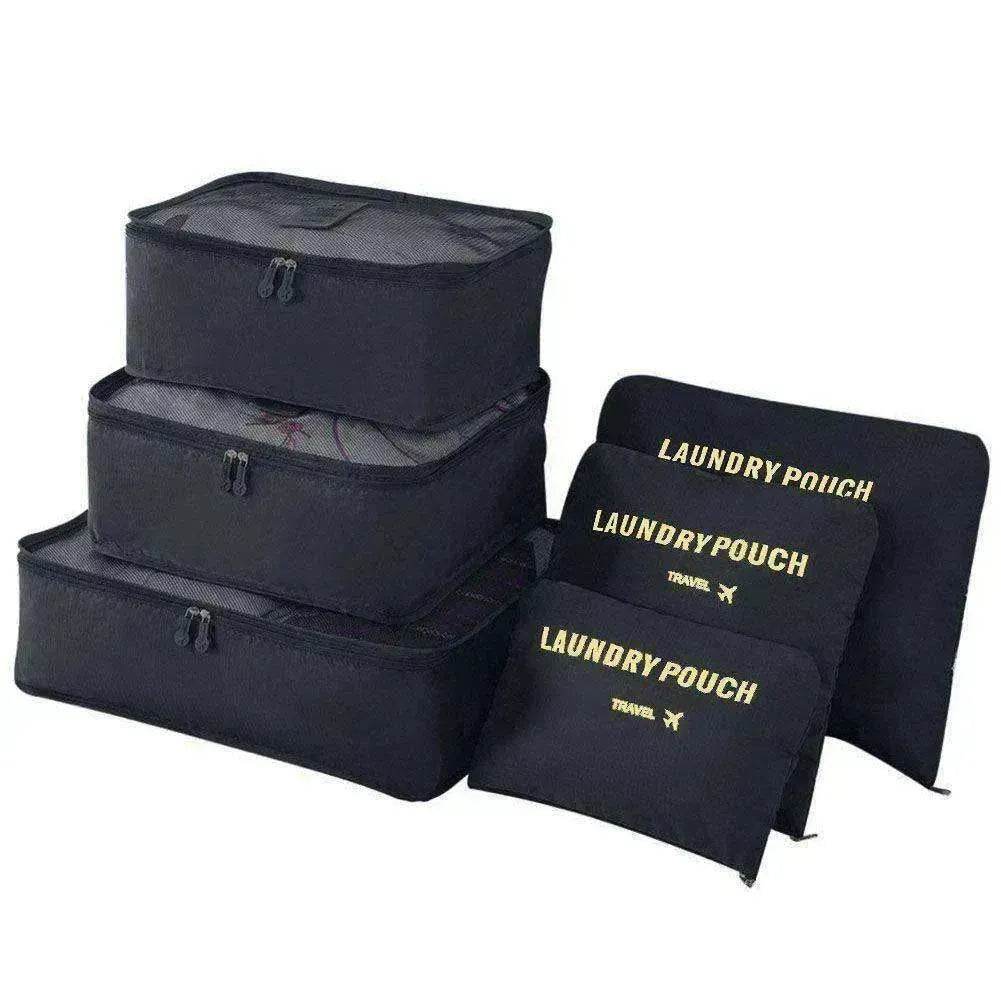 6 Pcs Travel Storage Bag Set For Clothes - Velora