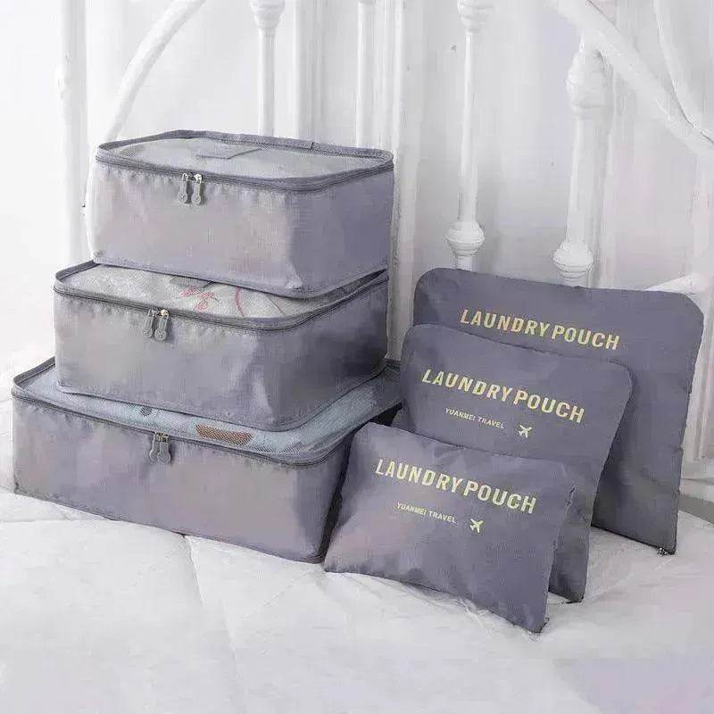 6 Pcs Travel Storage Bag Set For Clothes - Velora