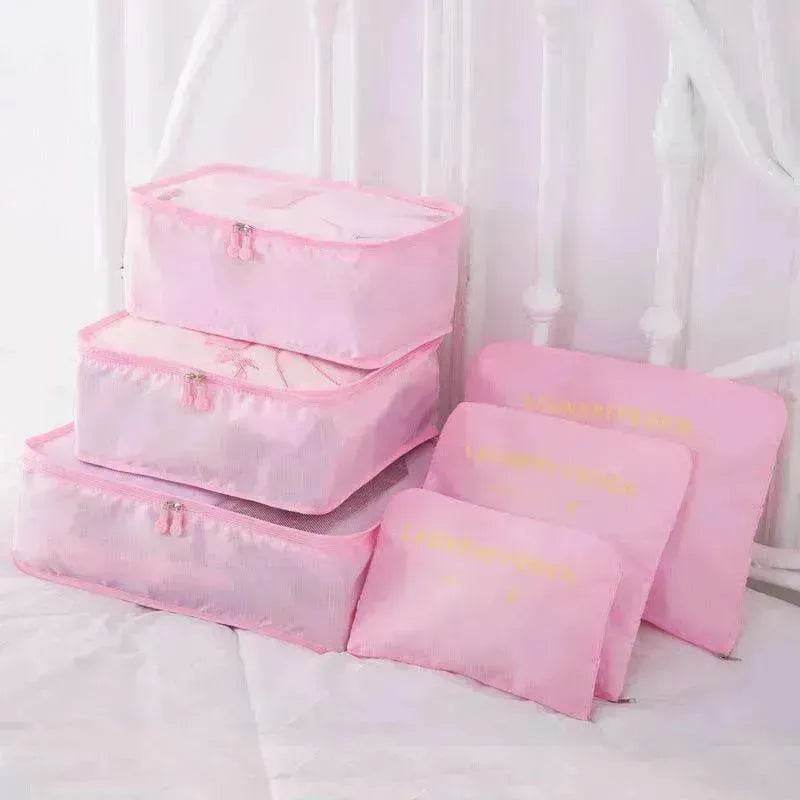 6 Pcs Travel Storage Bag Set For Clothes - Velora