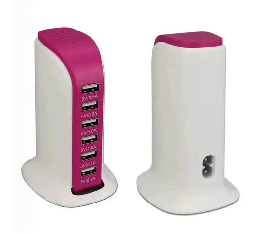 6 Port USB Sailboat Power Strip Charger - Velora
