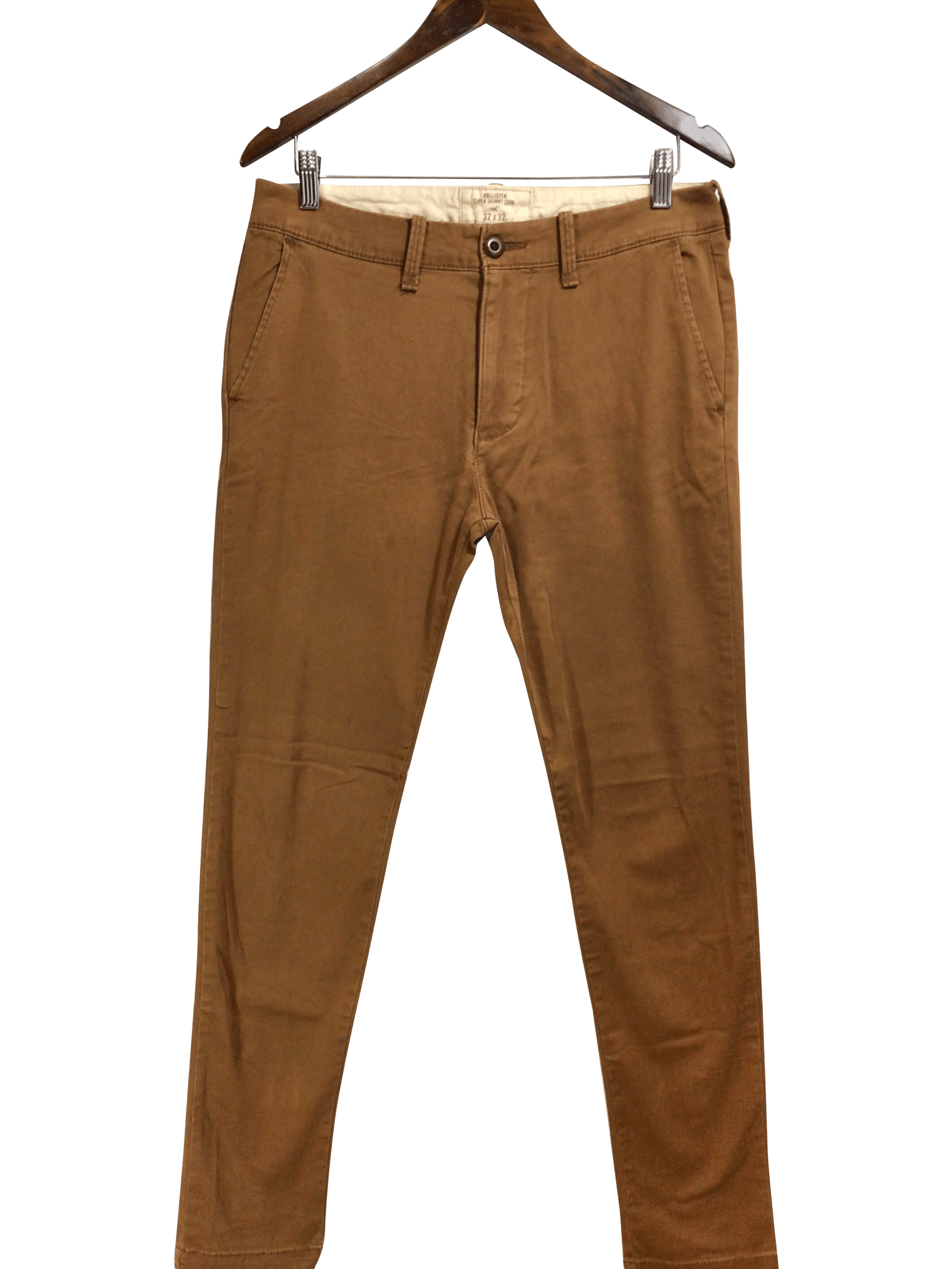 HOLLISTER Regular fit Pant in Brown - 32x32 - Velora