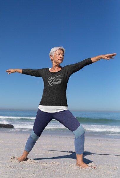 60th Birthday Queen - Rhinestone Apparel (Any Year)
