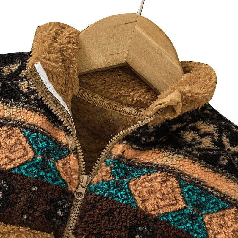 Infant Toddler Autumn And Winter Long Sleeves Zip-up Shirt Baby Leisure Warm Coat Top - Velora