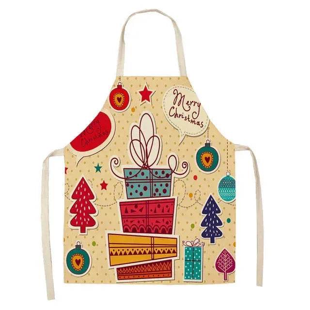 Personalized Christmas Aprons gifts idea for chefs bakers - Velora