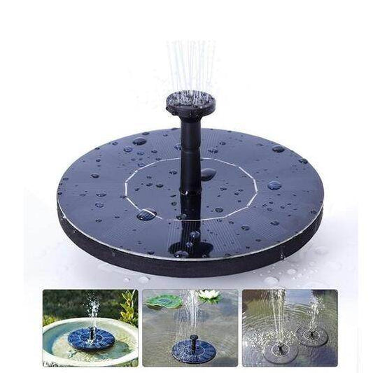 Solar Water Mercury Garden Miniature Floating Fountain - Velora