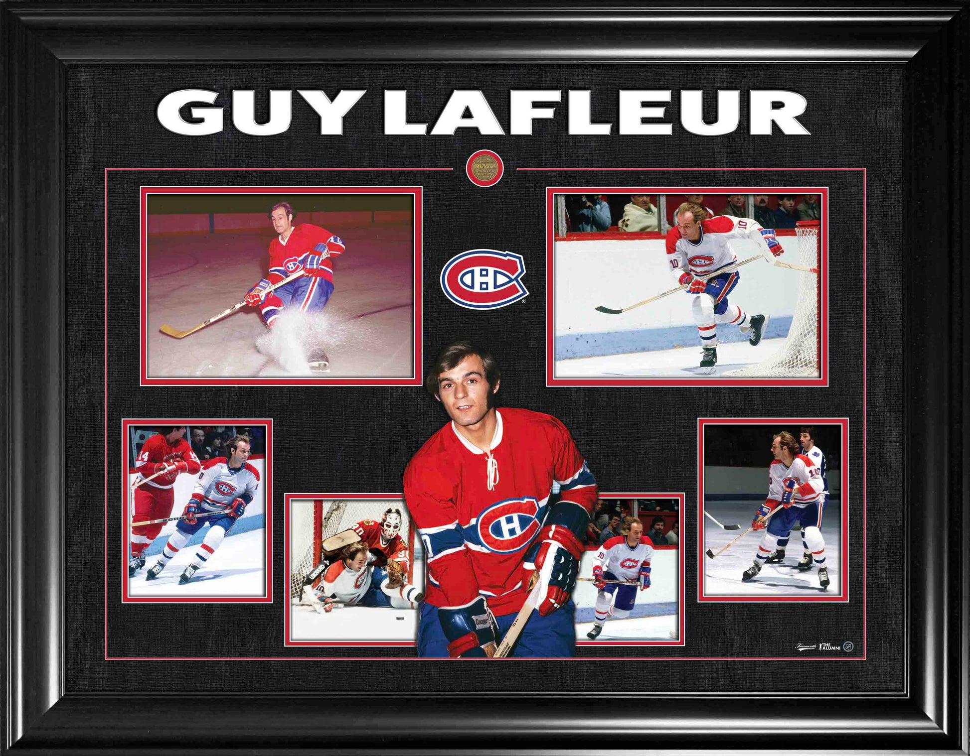 Guy Lafleur Framed Print Multi Photo Collage Frameworth Sports Marketing