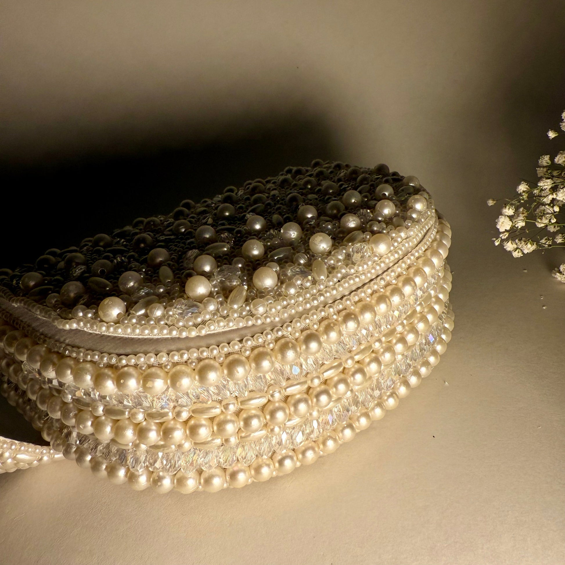 The Noor Pearl Clutch - Velora Luxury Fashion