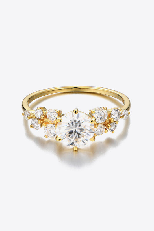 1 Carat Moissanite 925 Sterling Silver Ring https://like2b-uy