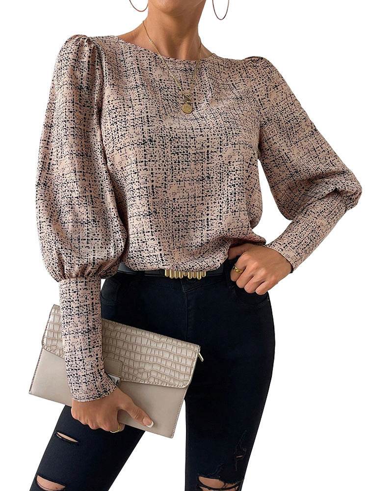 Fashionable Elegant Retro blouse top For Women - Velora