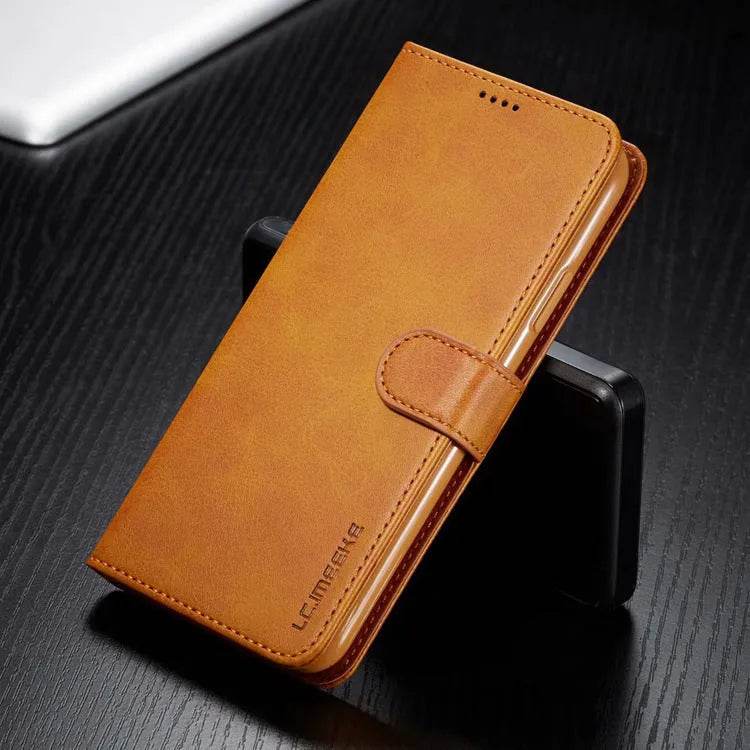 Luxury Leather iphone Case Flip Cover Card Holder Wallet Businessman Style