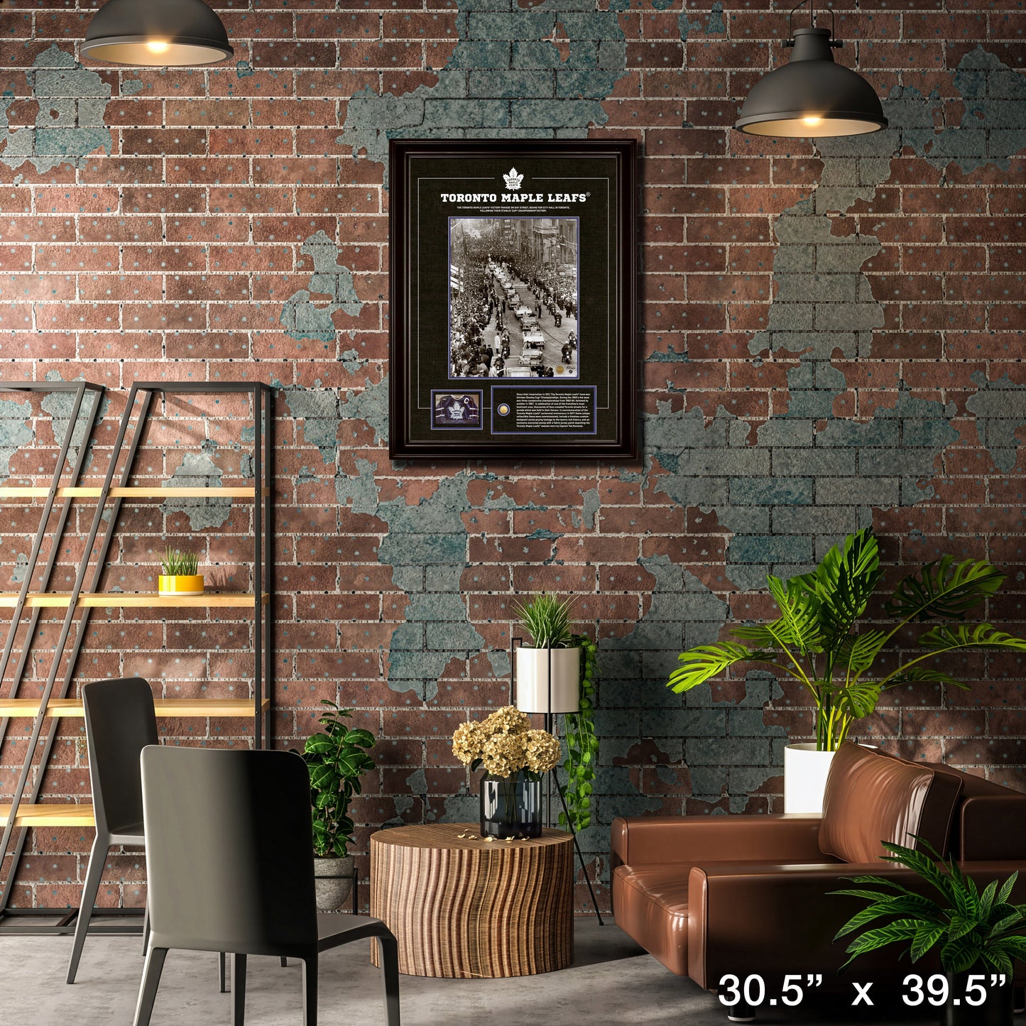 Toronto Maple Leafs Framed Stanley Cup Parade Photo