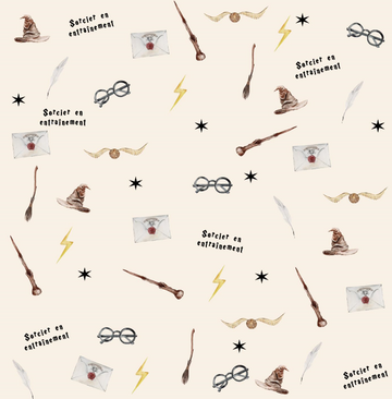 Couverture minky sorcier ⚡️petite