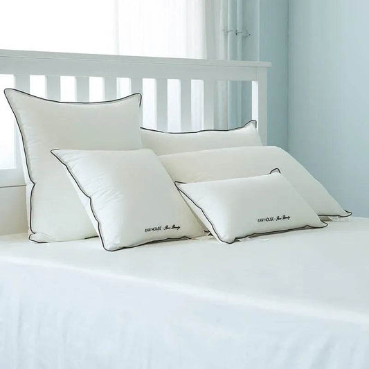 Single Core Pillow Household Neck Protector Soft And Breathable - Velora