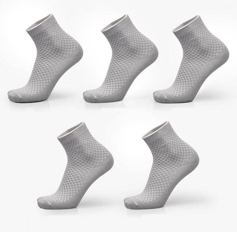 Socks men's new bamboo fiber men's business socks