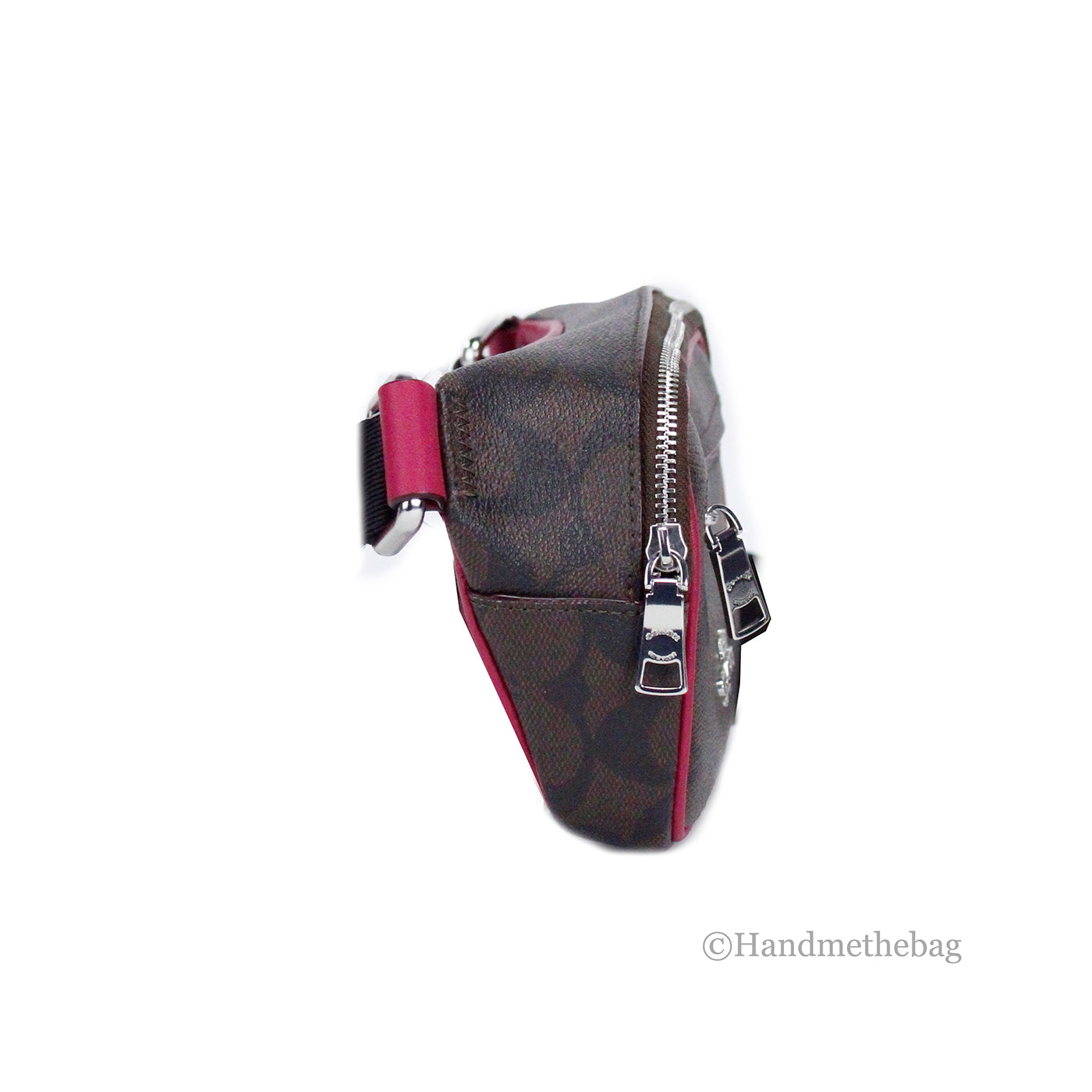 Coach Signature Mini Violet Belt Bag