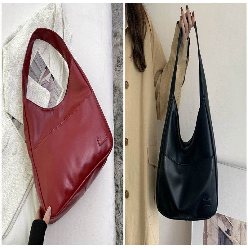 Fashion Tote Bag Large Capacity Casual Shoulder Bag Women's Commuting Handbag College Student - Velora
