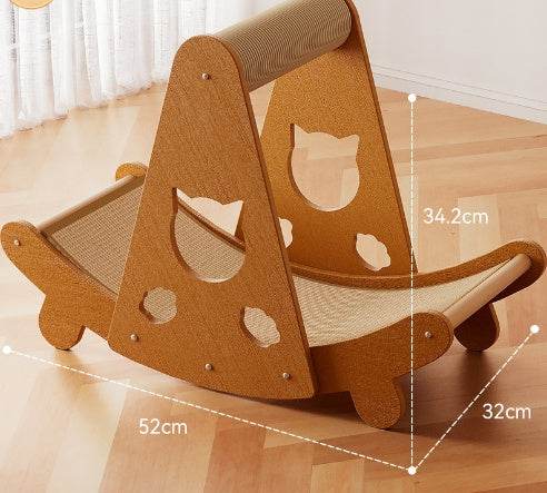 Creative Sisal Mat That Won't Shed Crumbs Cat Scratch Board - Velora