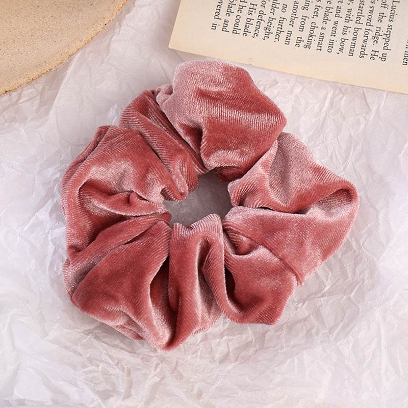 Fashion Velvet Scrunchies for Hair Ponytail Holder - Velora