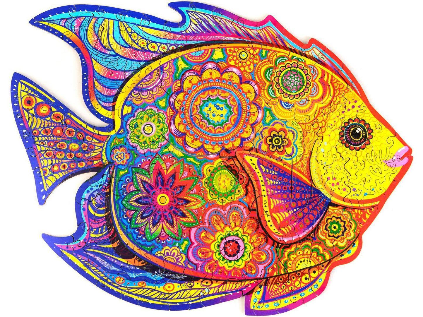 Animal Shaped Wooden Puzzle Play Toy for Kids 14 years above - Velora