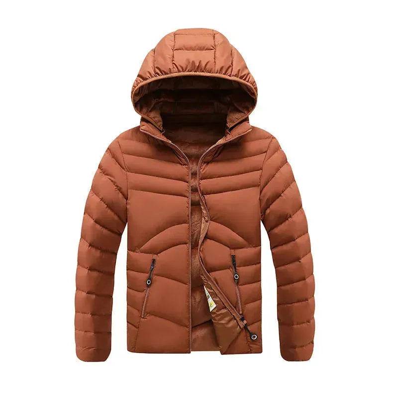 High Quality Super Warm 2 Layers Warmth Fleece-lined Cotton Padded Winter Rain Puffer Jacket - Velora