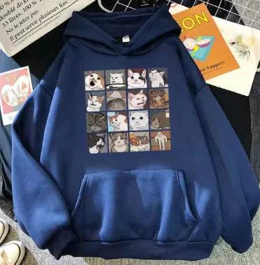 Women's Personalized Harajuku Sweatshirt Loose Plus Size - Velora