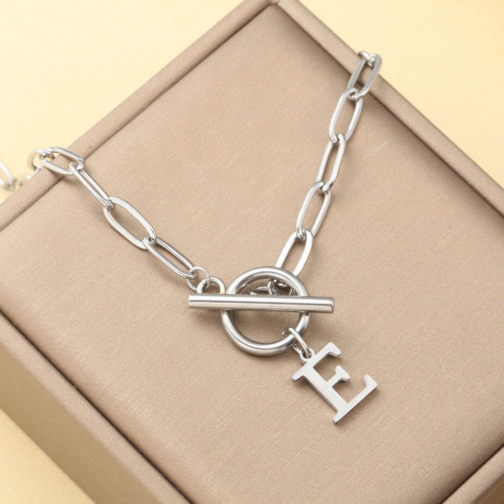 26 Letters Pendant Necklace For Women - Velora