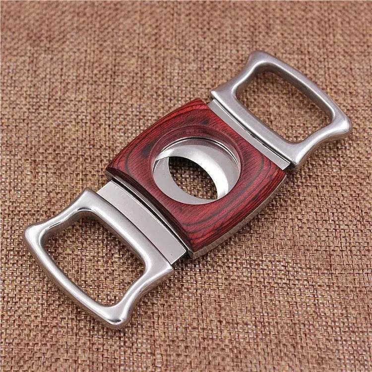 Stainless Steel Cutter - Thickened Wood Inlaid - Velora