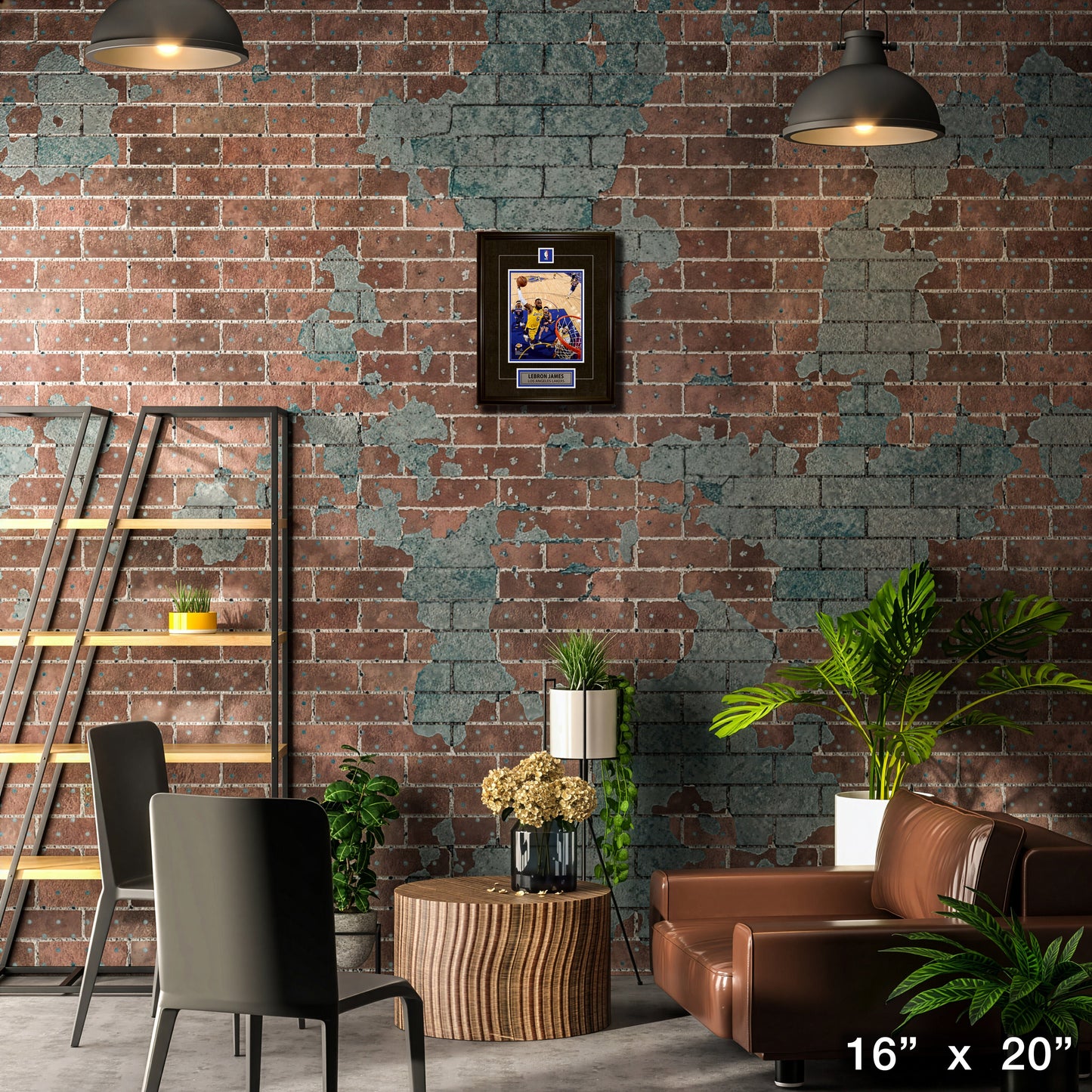 Lebron James Framed Pin & Plate Lakers