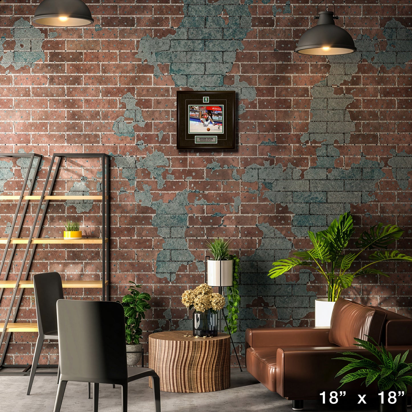 Jayson Tatum Framed Pin & Plate Boston Cetics Finals Game 3