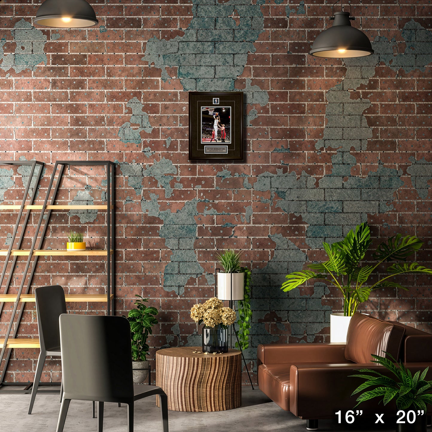 Victor Wembanyama Framed Pin & Plate Spurs