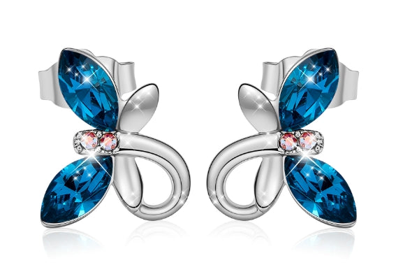 Swarovski Crystal Butterfly Earrings - 2019 Collection