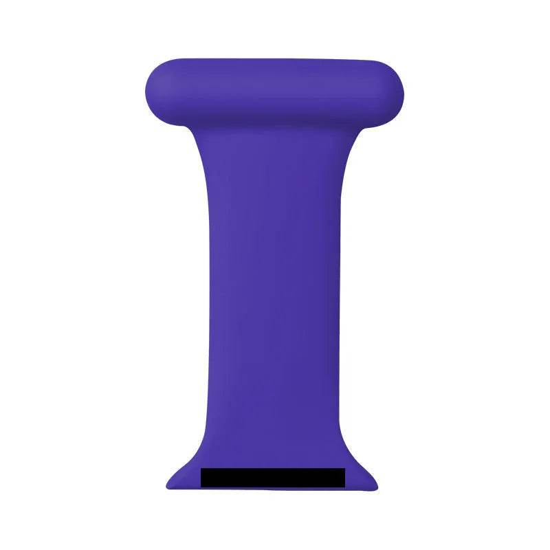 Simple Household Solid Color Silicone Watch Strap - Velora