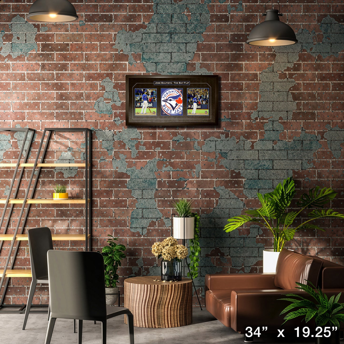 Jose Bautista Toronto Blue Jays Triple 8x10 Photo Frame The Bat Flip