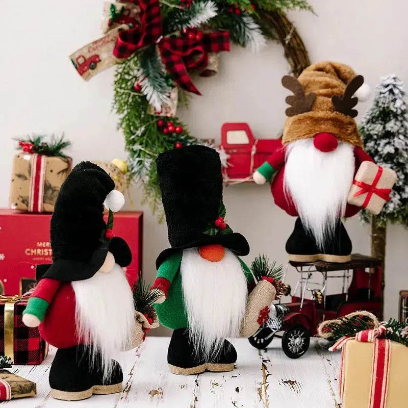 Christmas Gnome Dolls Christmas Day Gifts Dwarves Home Decoration Gifts - Velora
