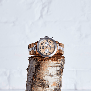The Sandalwood: Wood Watch for Men - Velora Luxury Fashion
