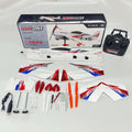 QIDI-550 3D Stunt RC Airplane with Brushless Motor, 6CH, One-Key Hover - Velora Luxury Fashion