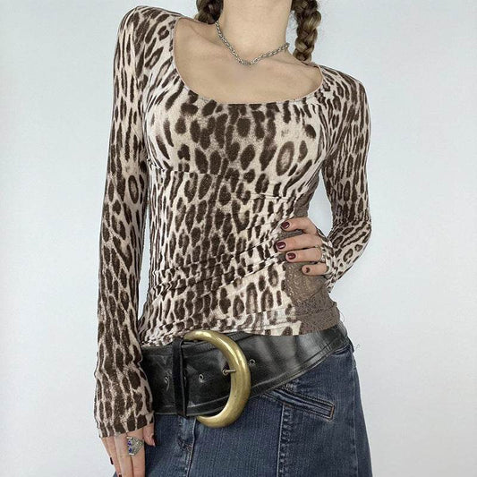 European And American Hot Girl Long-sleeved Bottoming Shirt - Velora