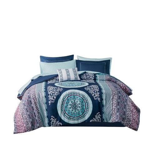 9pcs Queen bed set Boho Comforter Full bedding sets - Velora