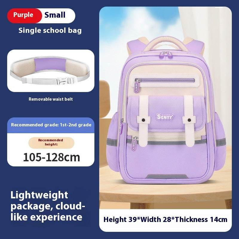 Cloud Style Kids Backpack – Primary School Unisex Bag - Velora