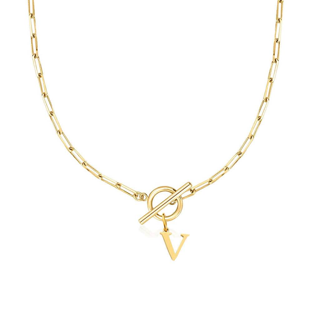 26 Letters Pendant Necklace For Women - Velora