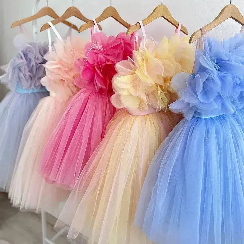Flower Girl Princess Ball gown for kids - Velora