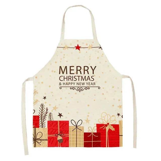Personalized Christmas Aprons gifts idea for chefs bakers - Velora