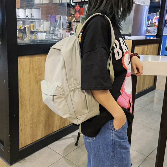 Mid Size Waterproof Plain college and High school backpack - Velora