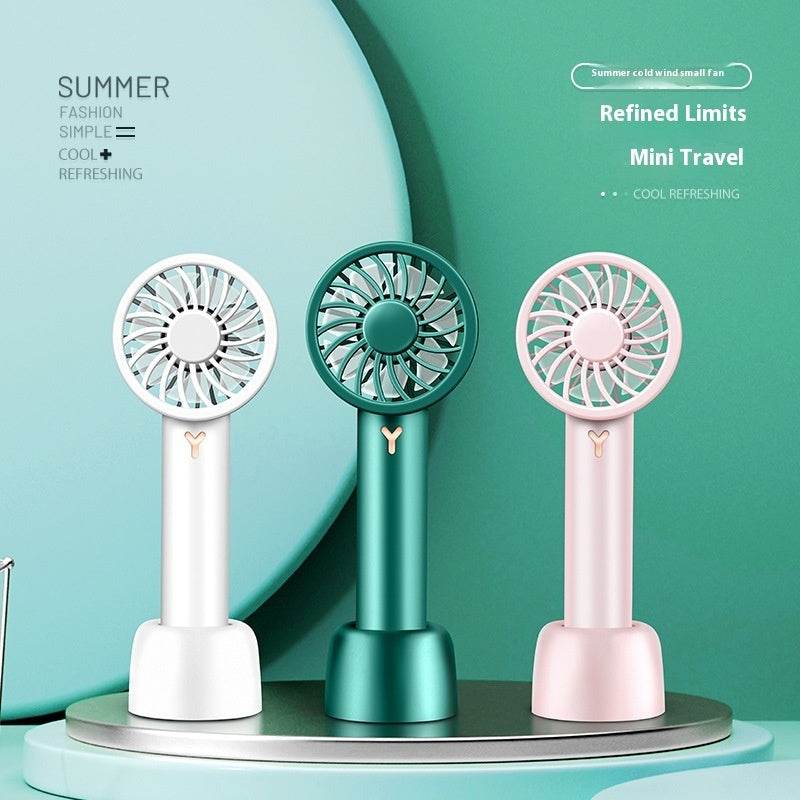 Usb Handheld Mini Fan Charging Gift - Velora
