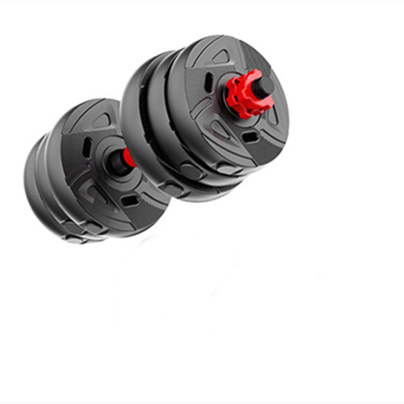 Adjustable Rubber-Coated Dumbbell Set – Home Gym Barbell Weight Set for Men & Women | 10KG–40KG