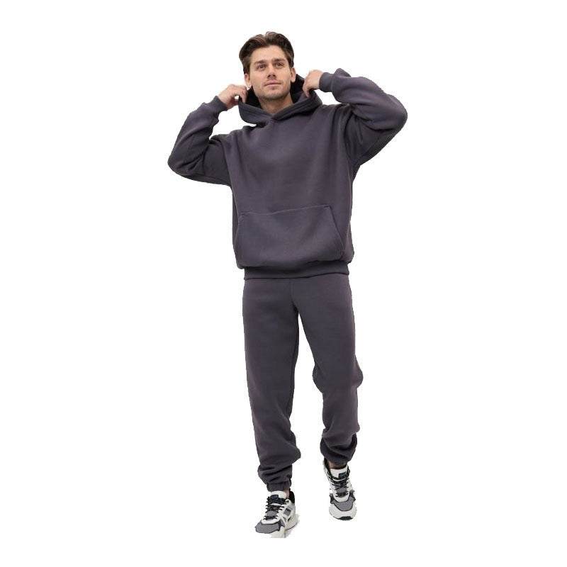 Hoodie Suit Sweater Two-piece Set - Velora