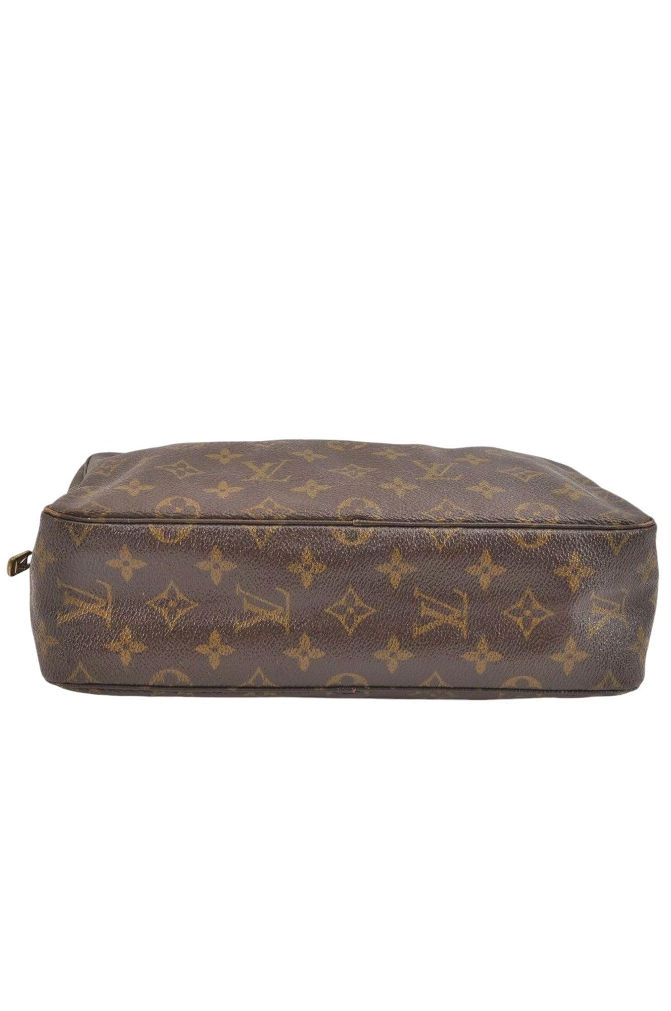 Louis Vuitton Monogram Trousse Toilette 28 Clutch Hand Bag M47522 LV 6922K - Velora